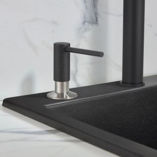 Дозатор для кухонной мойки Milacio MC.931.MB чёрный матовый